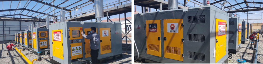 中石油油田伴生氣熱電聯(lián)產(chǎn)機(jī)組